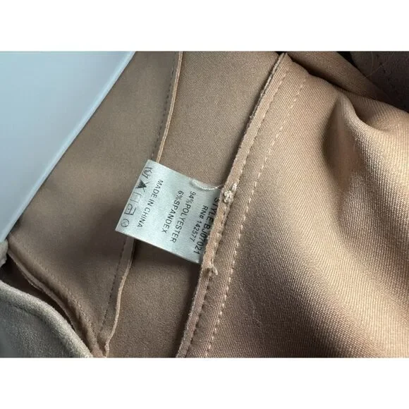 Blush Pink Faux Suede Biker Moto Jacket Size Small - Picture 6 of 6